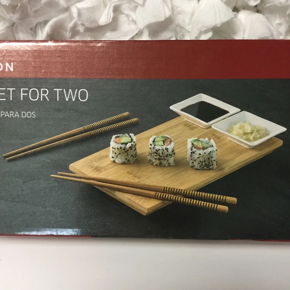 CROFTON Sushi Set for Two People Boxed Set NIP